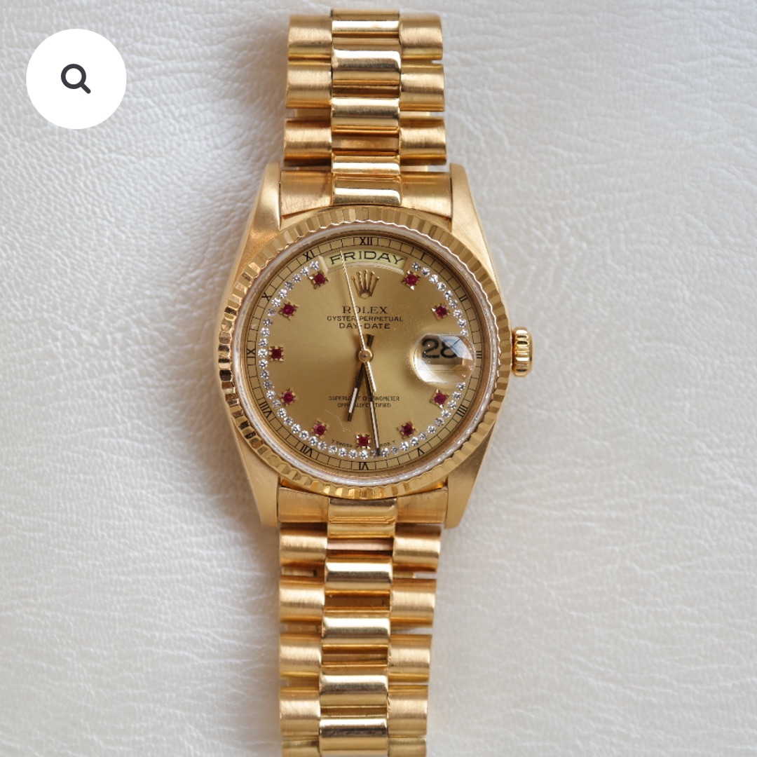 PRE-OWNED ROLEX DAY-DATE