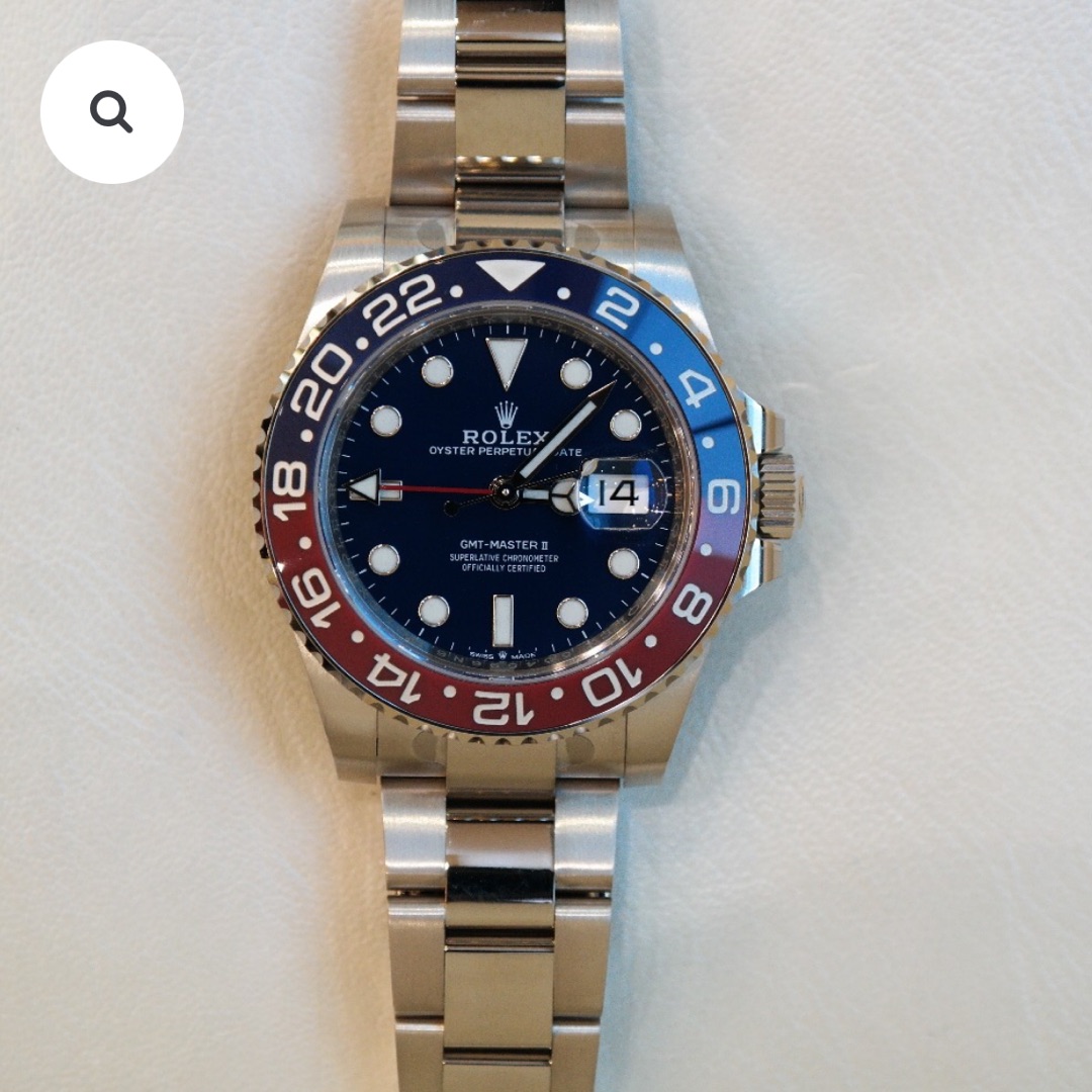 PRE-OWNED ROLEX GMT MASTER II