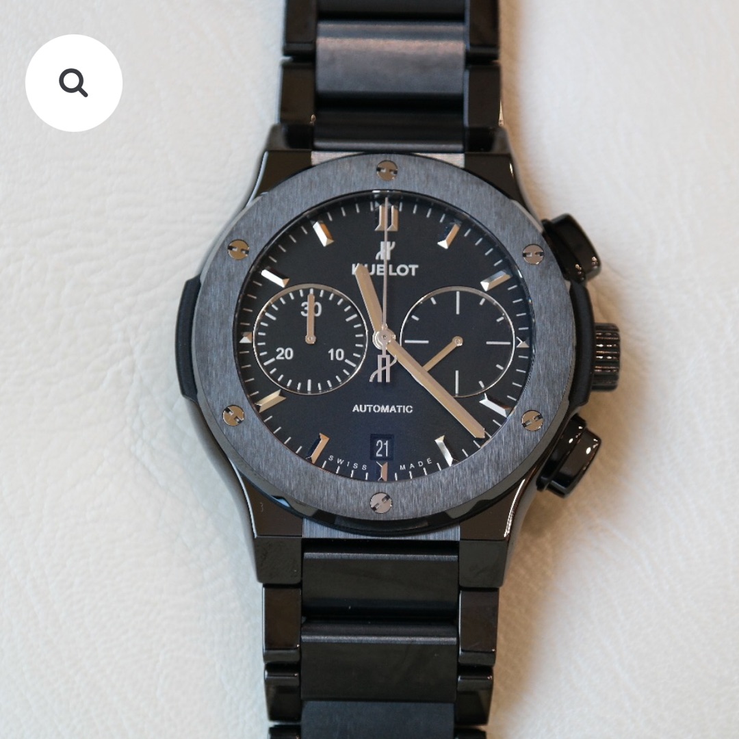 PRE-OWNED HUBLOT CLASSIC FUSION CERAMIC