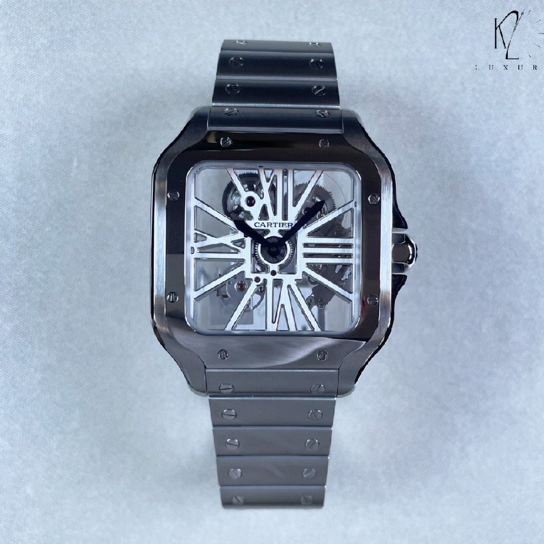 Cartier Santos De Cartier Skeleton