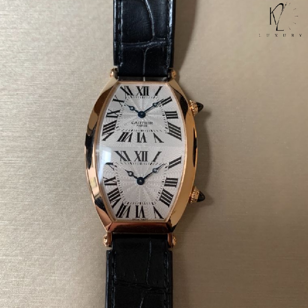 Cartier Tonneau Dual Time Zone
