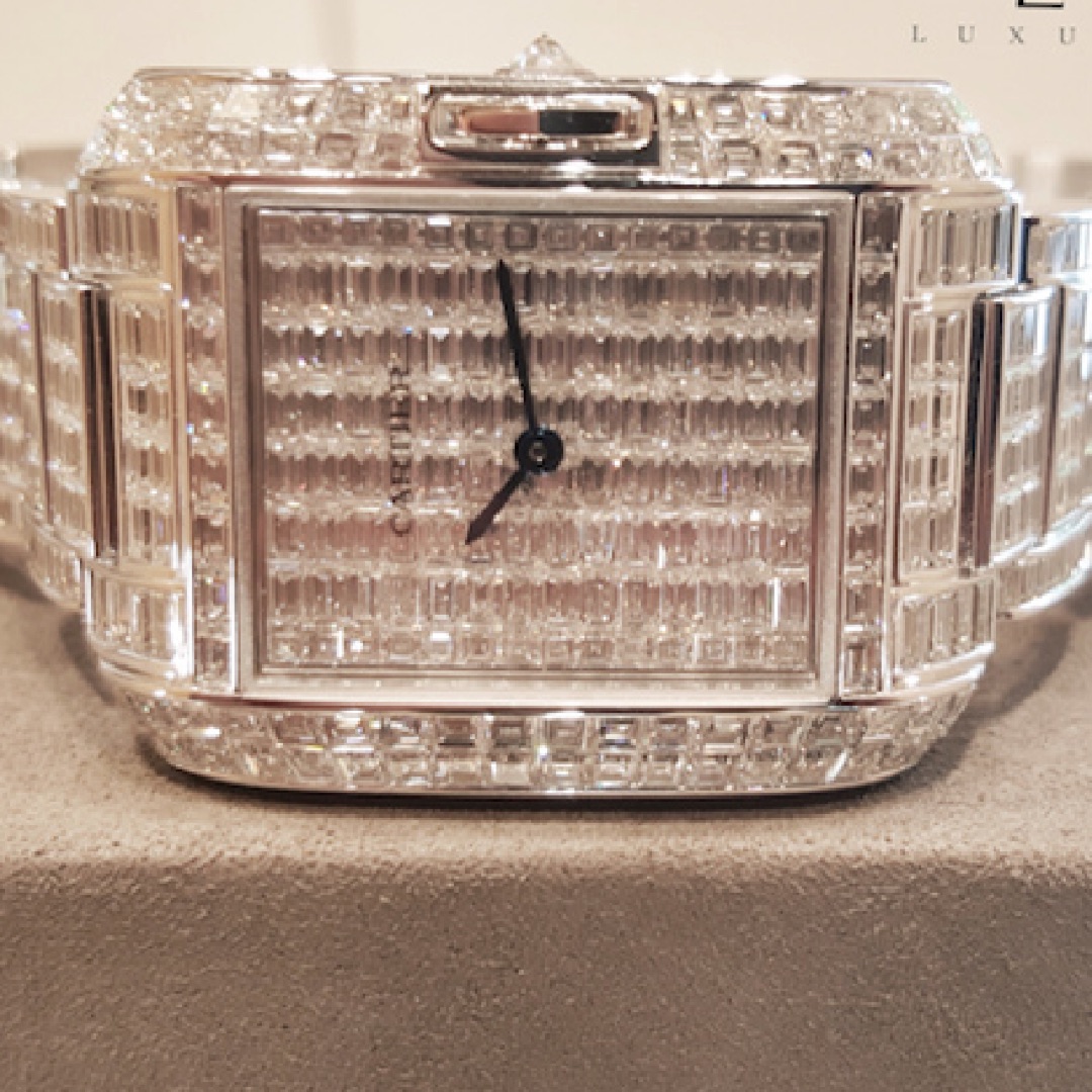 Cartier Tank Anglaise High Jewellery 