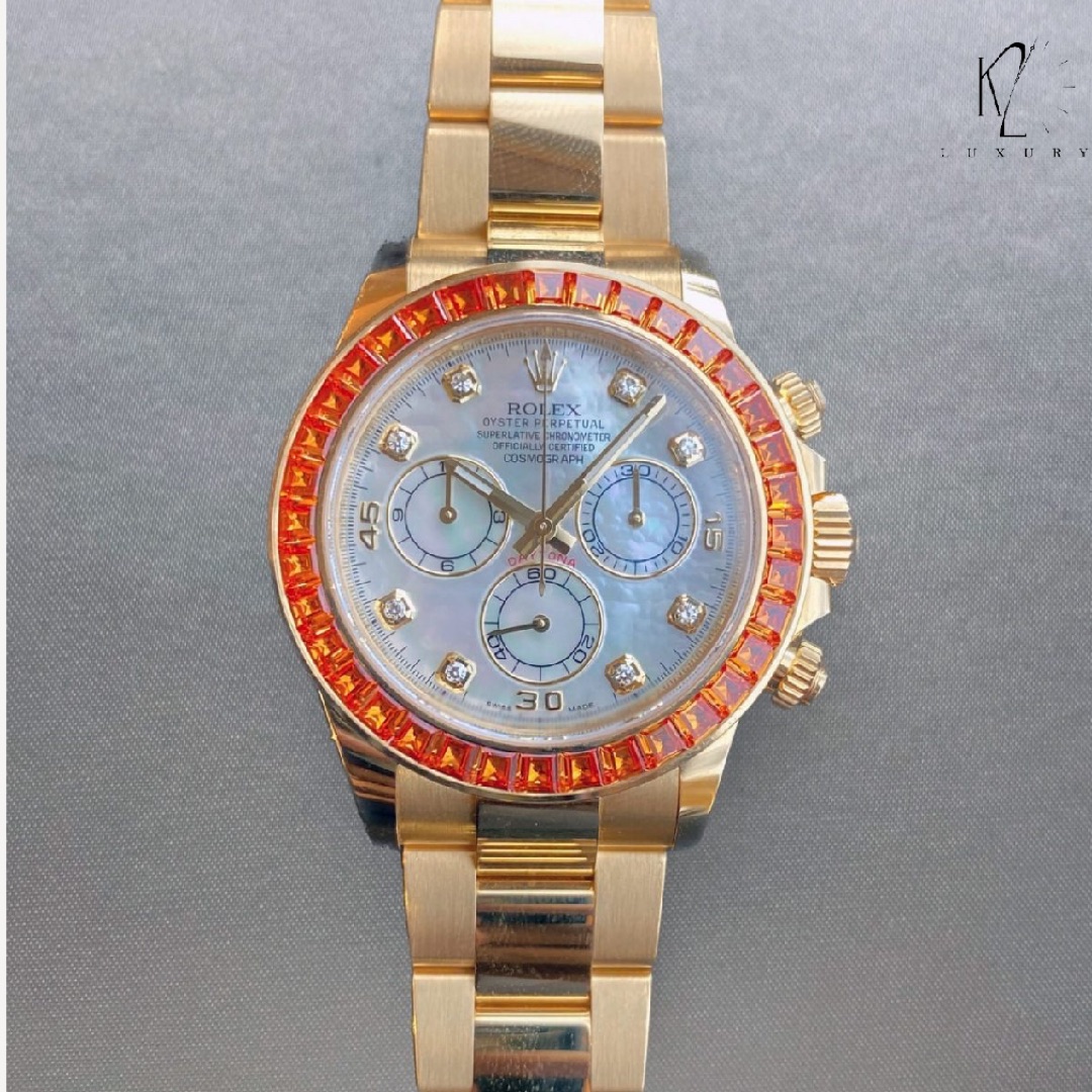 Rolex Daytona Orange Sapphire
