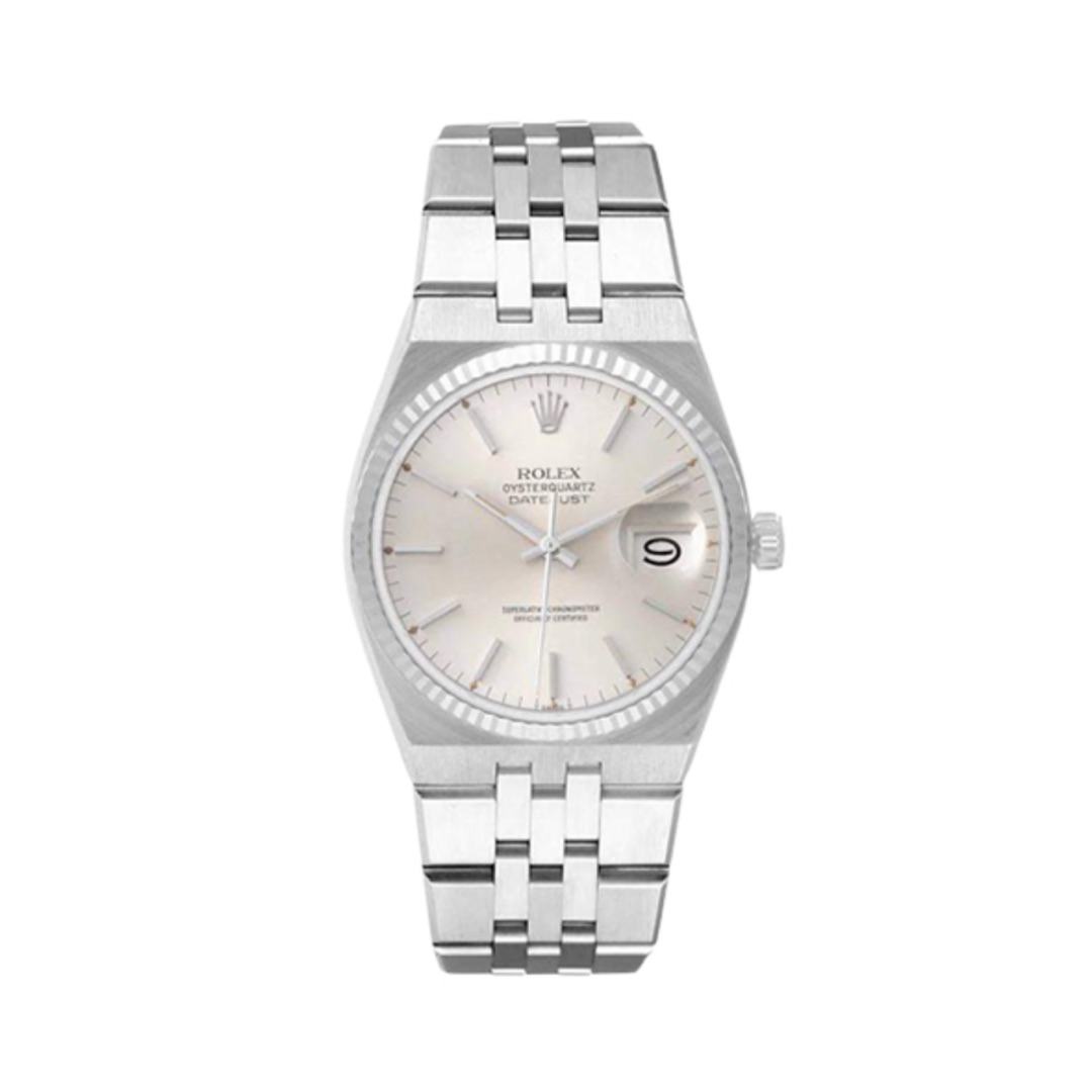 ROLEX DATEJUST OYSTERQUARTZ SILVER INDEX DIAL