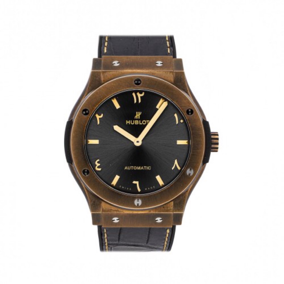 HUBLOT CLASSIC FUSION ANTICLOCKWISE BRONZE DUBAI LIMITED EDITION 45MM