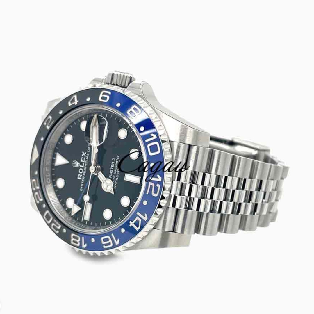 Rolex – GMT-Master II – “Batgirl”- 40 mm – Oystersteel – Jubilee – Black Dial