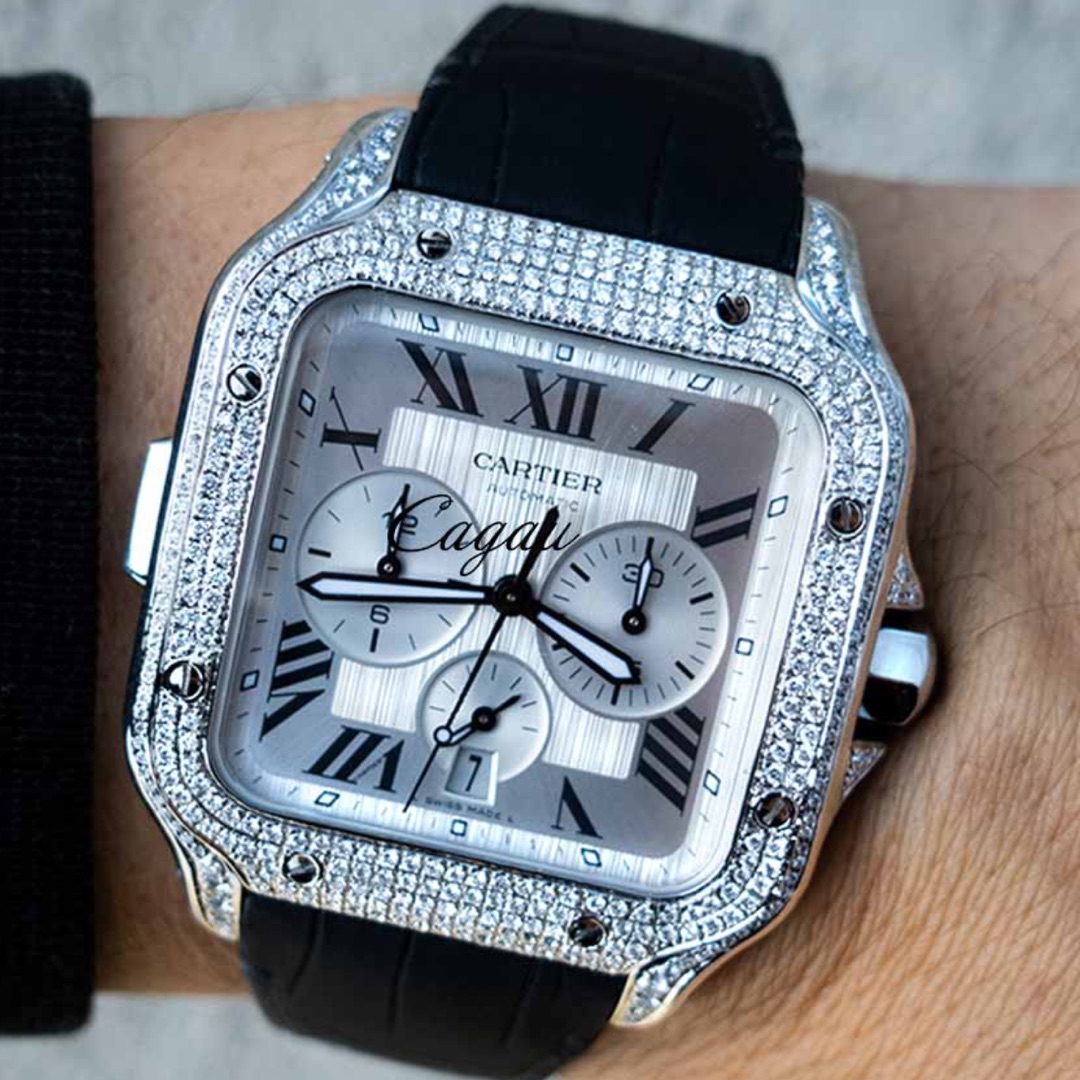 Cartier – Santos De Cartier Chronograph 
