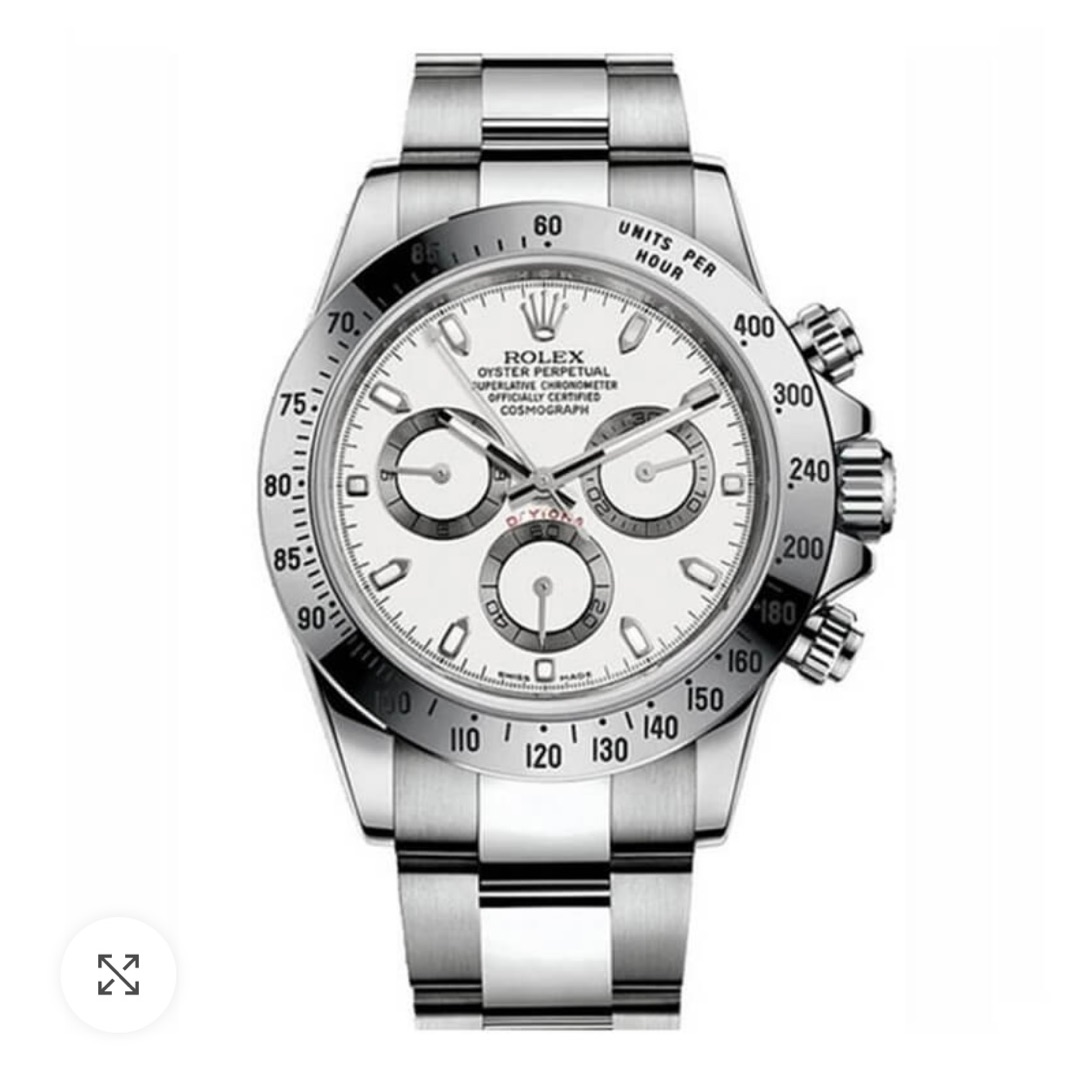 Rolex Daytona Steel White