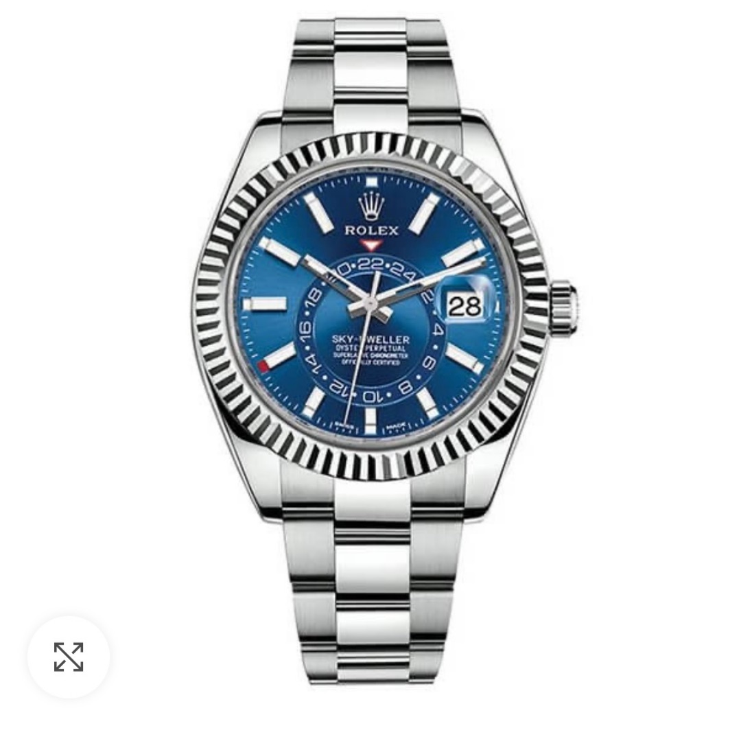 Rolex Sky Dweller Blue Index Dial