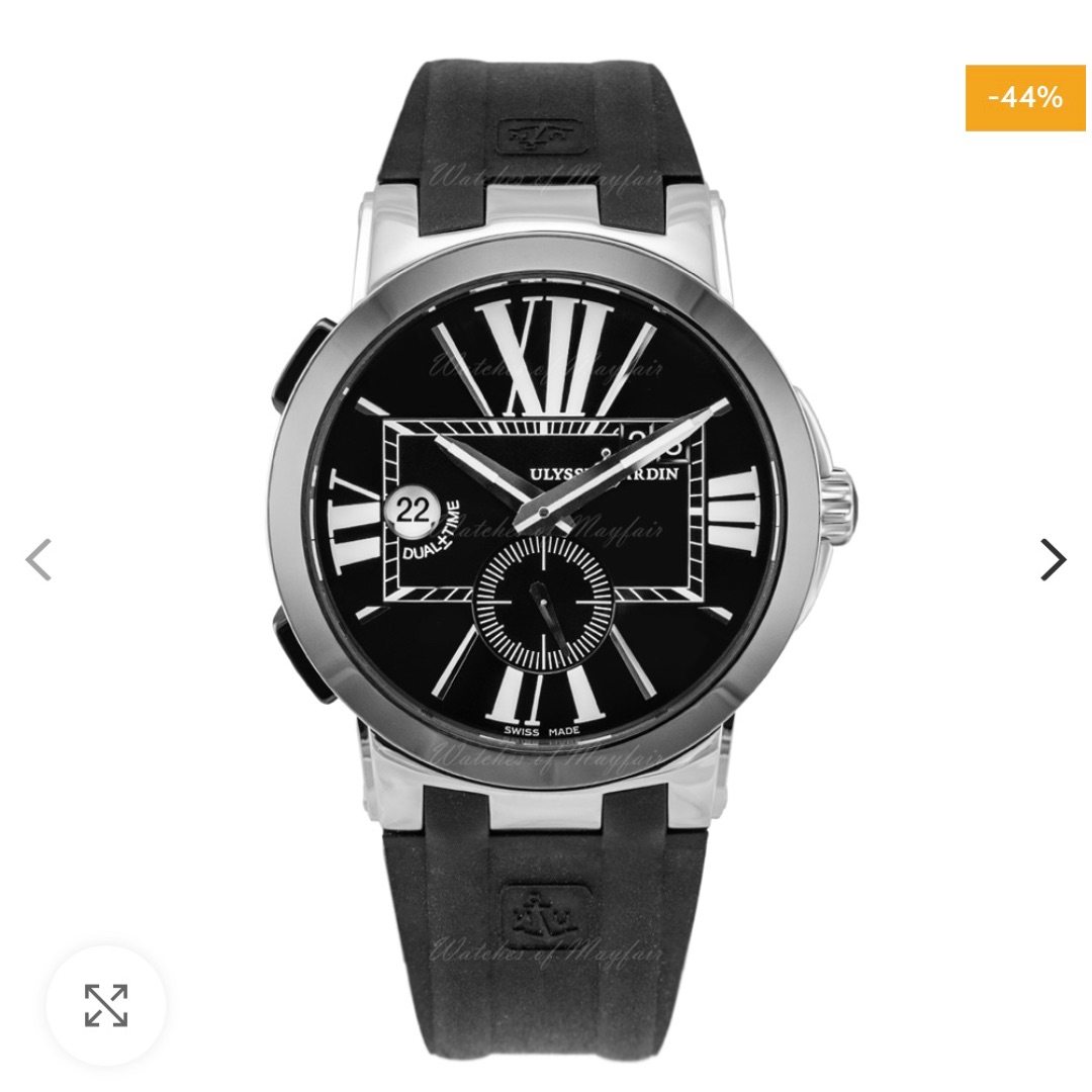 Executive Dual Time  Luxury Watch Prices