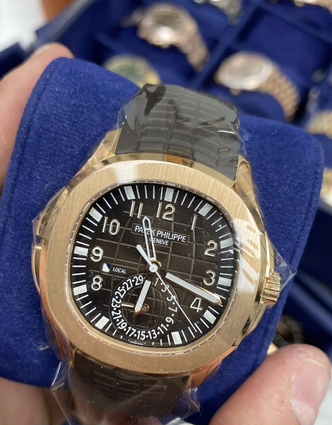 Patek Philippe Aquanaut Travel Time Rose Gold 2022