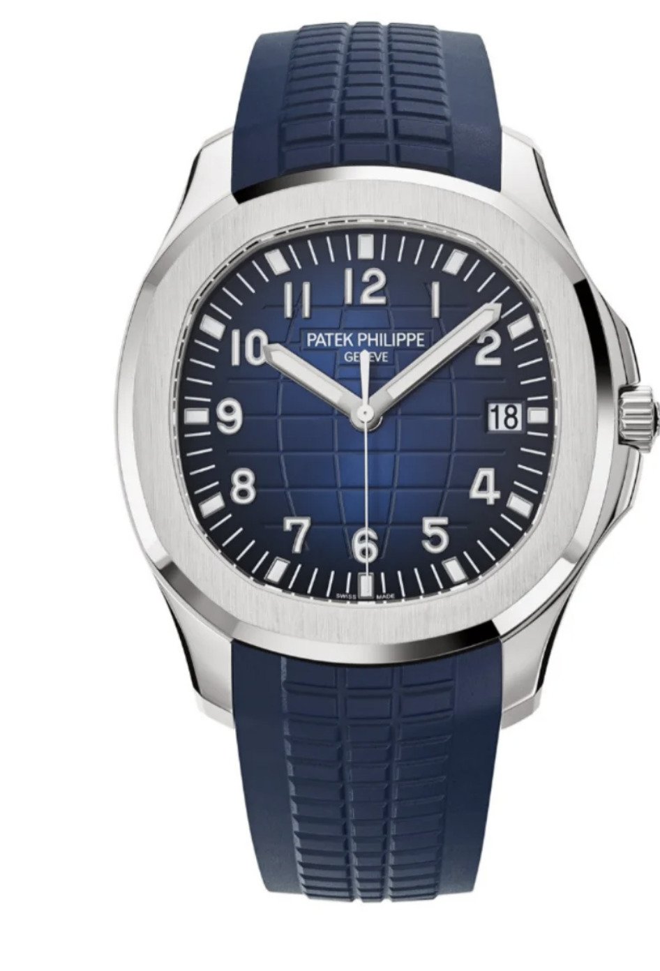 Patek Philippe 5168G Aquanaut Blue Dial and Midnight Blue Strap