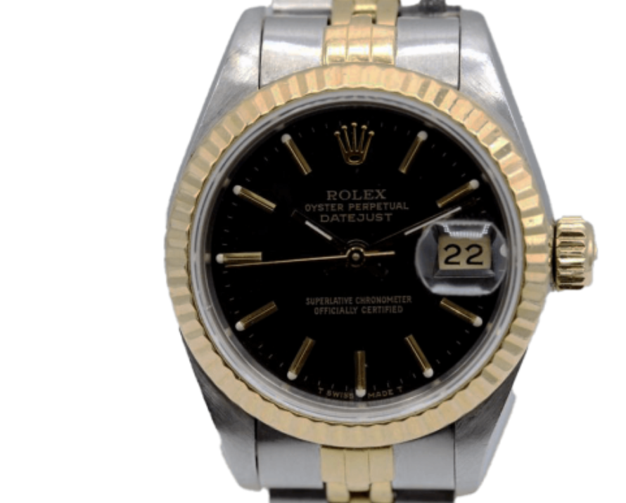 ROLEX Black Dial Lady Datejust 