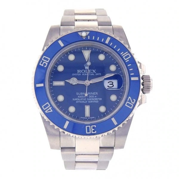 Rolex Submariner 18k White Gold 