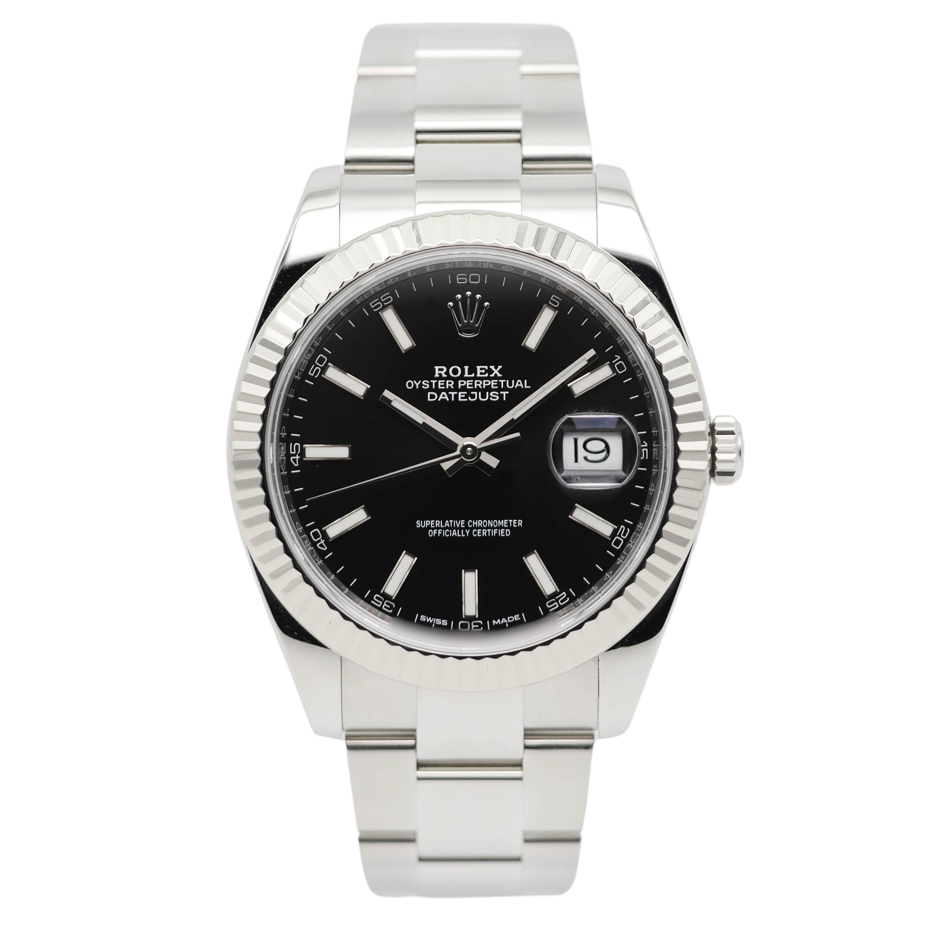 ROLEX DATEJUST 41 STAHL