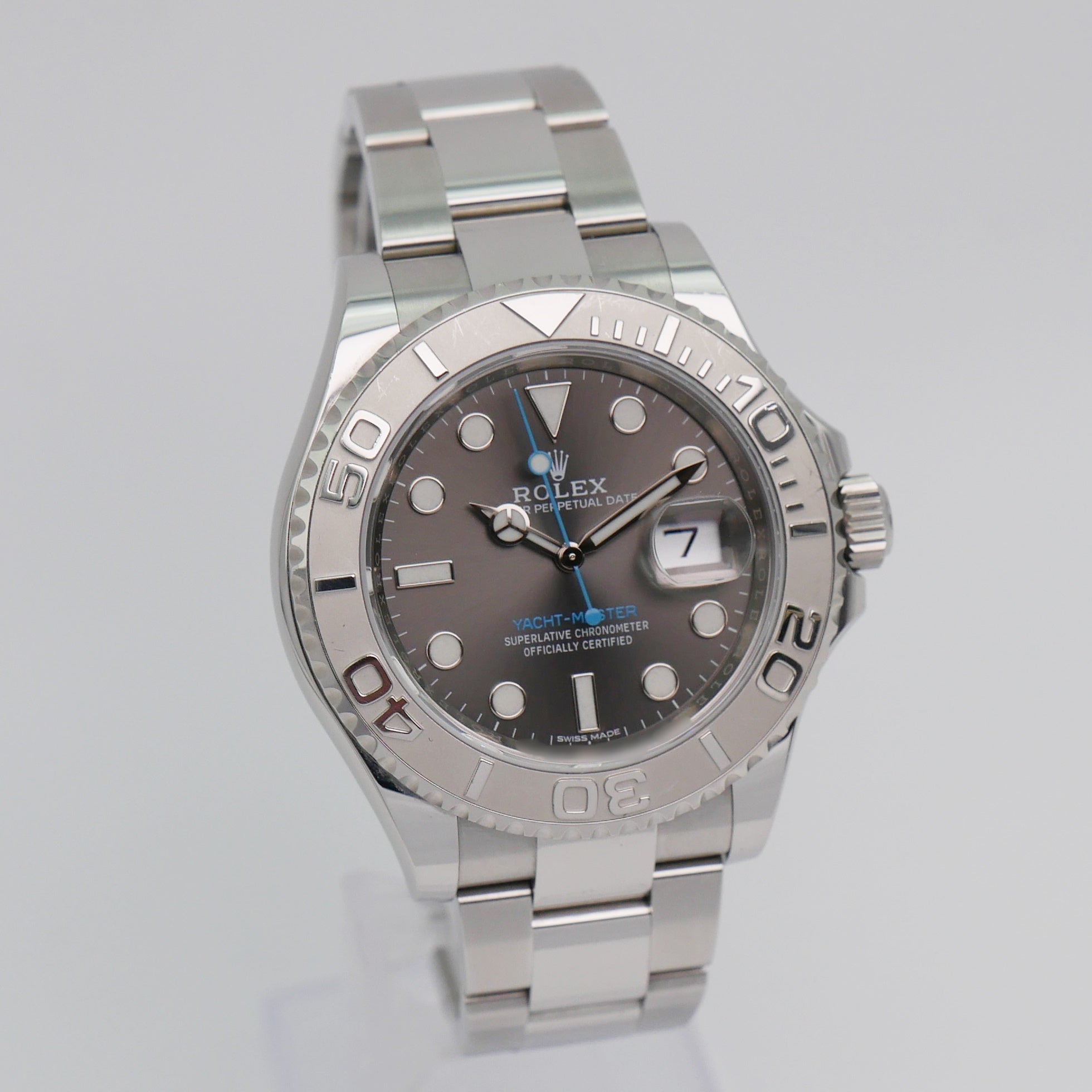 ROLEX YACHT MASTER 40 STAHL 