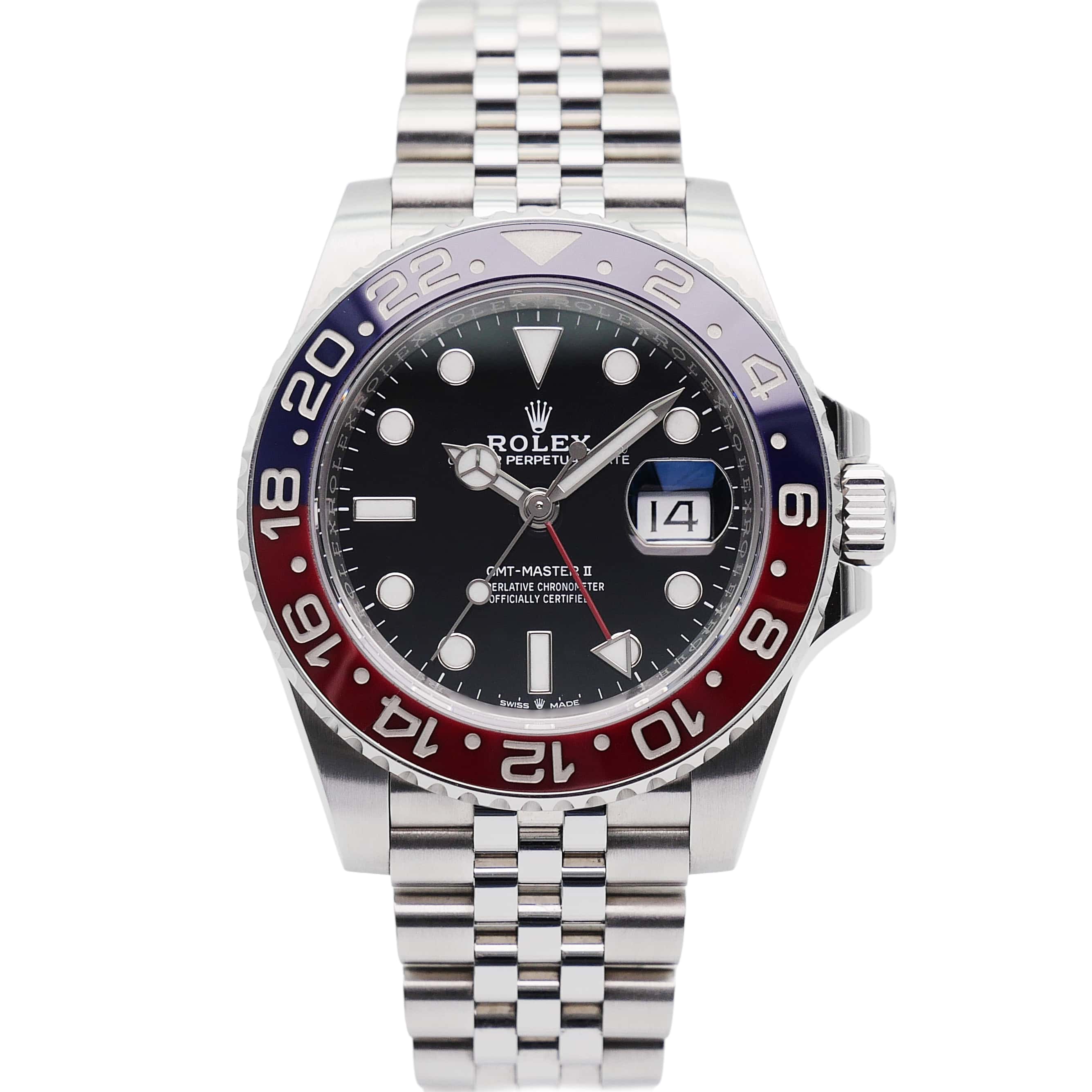 ROLEX GMT-MASTER II STAHL