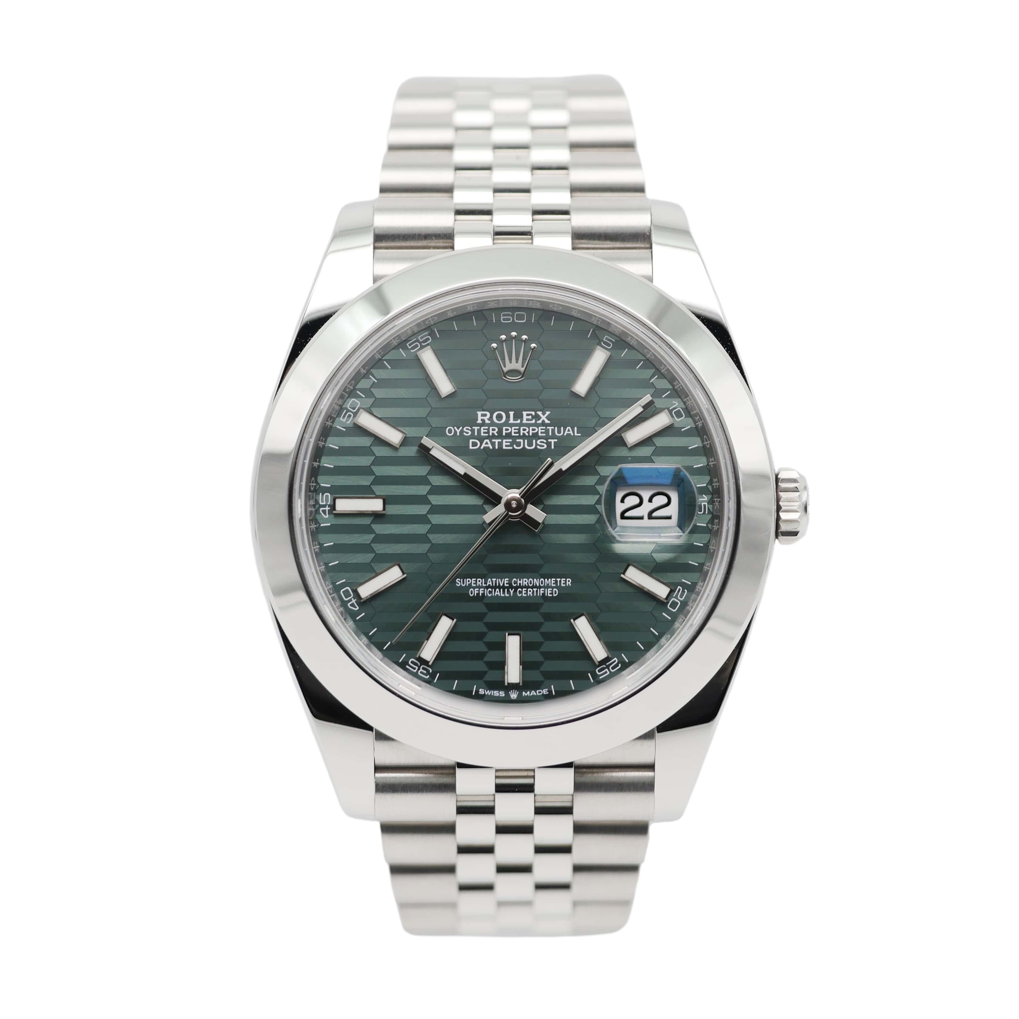 ROLEX DATEJUST 41 STAHL 