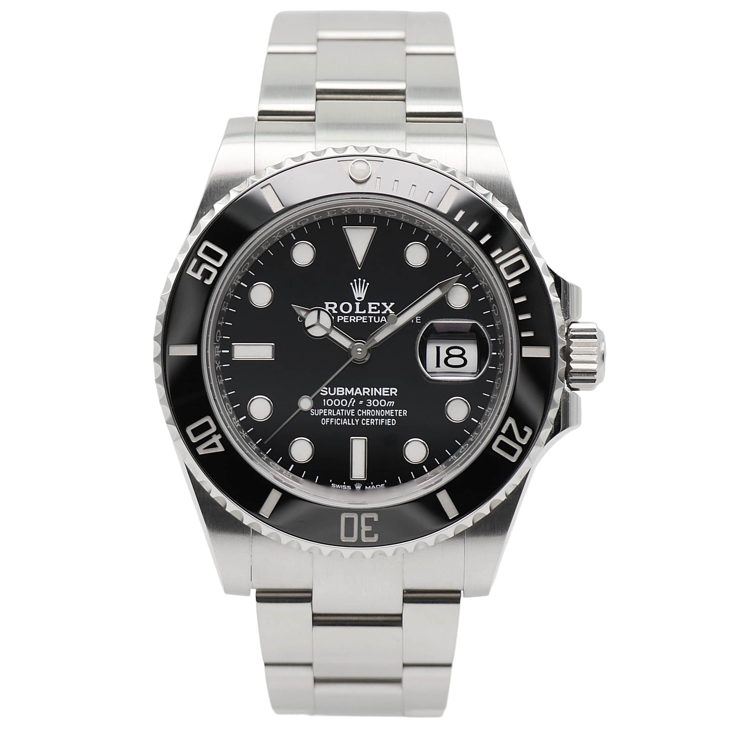 ROLEX SUBMARINER DATE 41 STAHL 