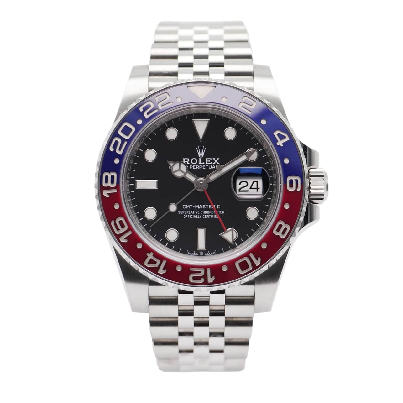 ROLEX GMT-MASTER II STAHL 