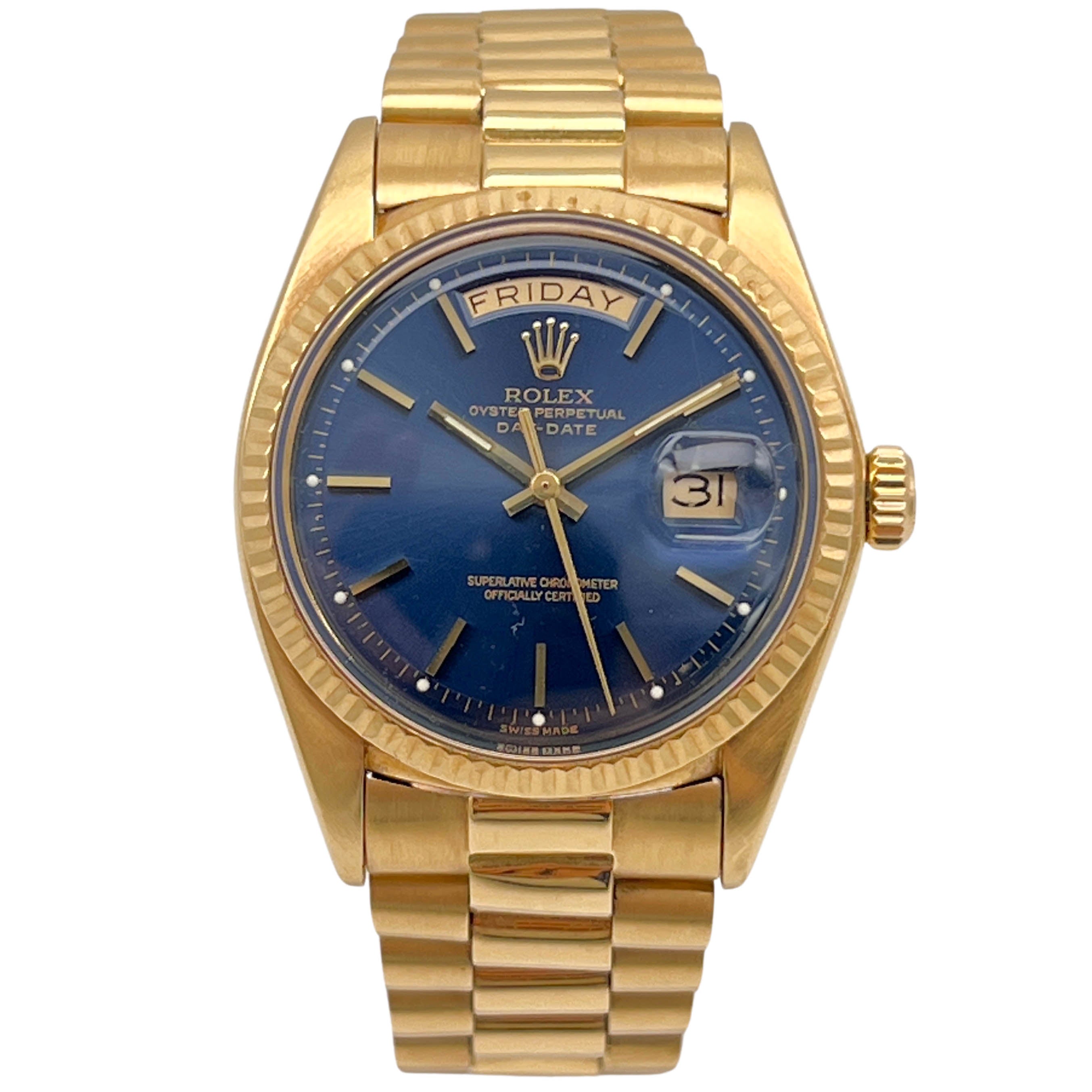 ROLEX DAY DATE 36 GELBGOLD 1803