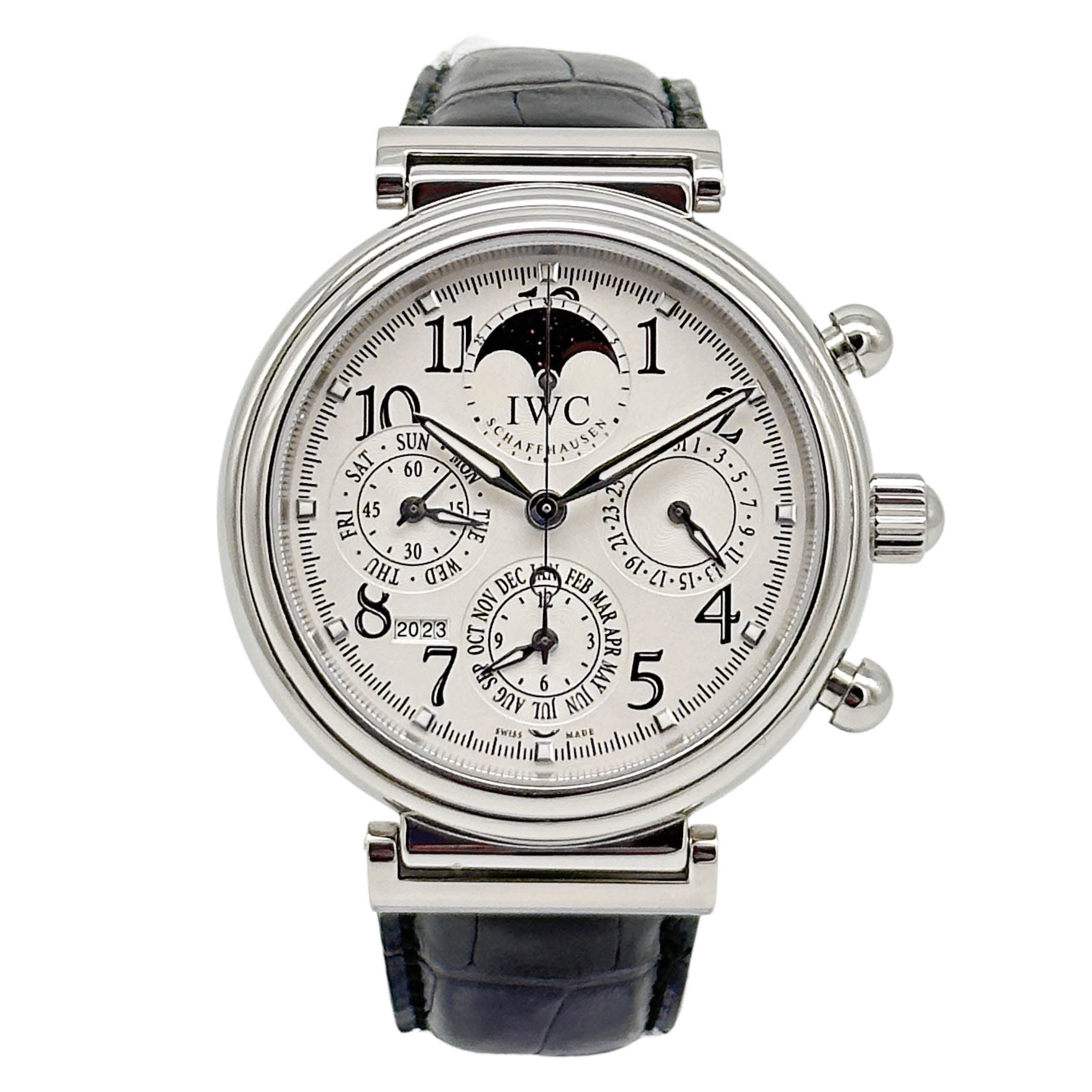 IWC DA VINCI PERPETUAL CALENDAR STAHL 