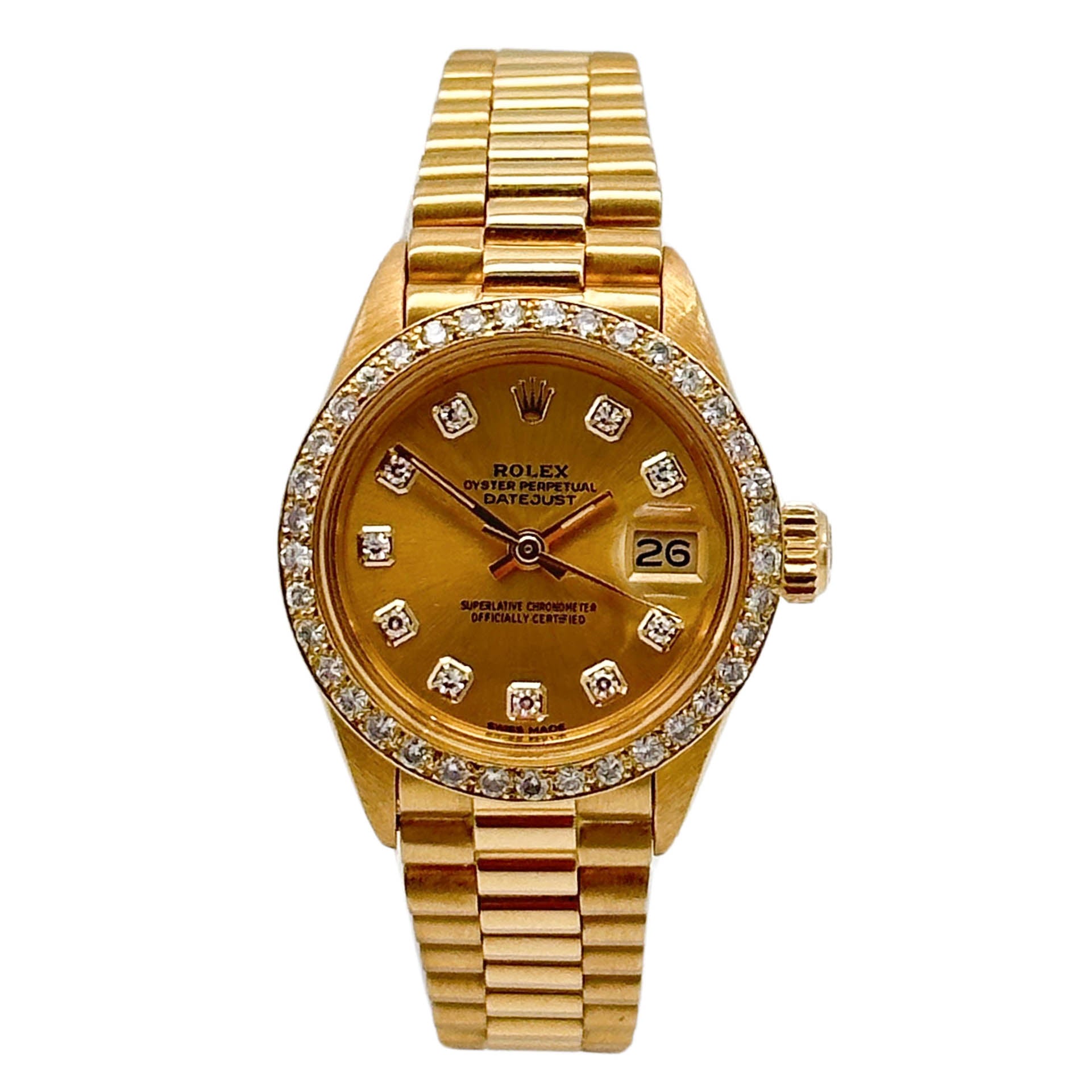 ROLEX DATEJUST 26 GELBGOLD 6917