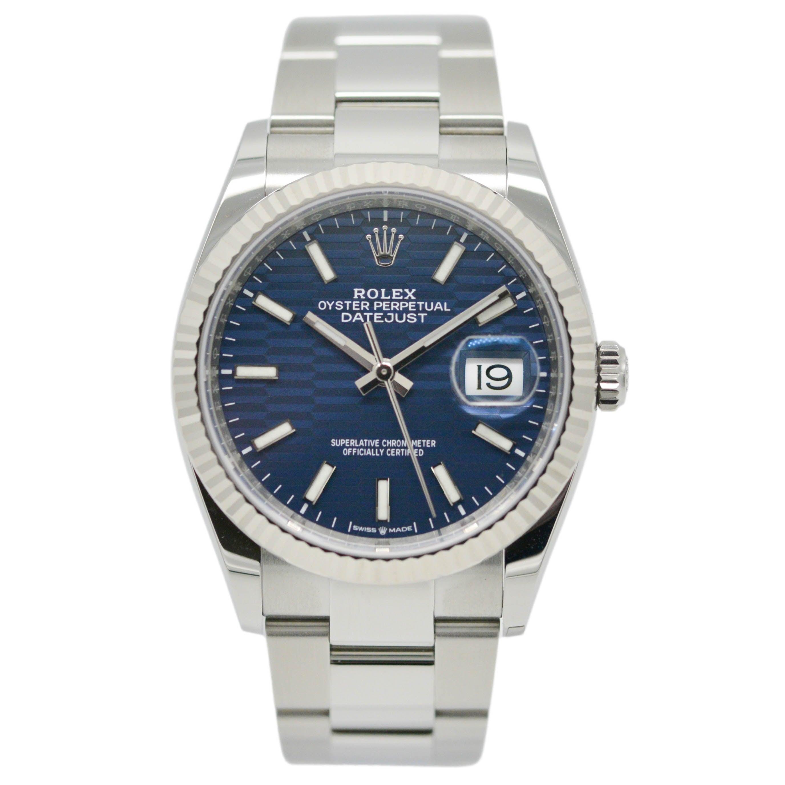 RolexDatejust 36 uqu-482 