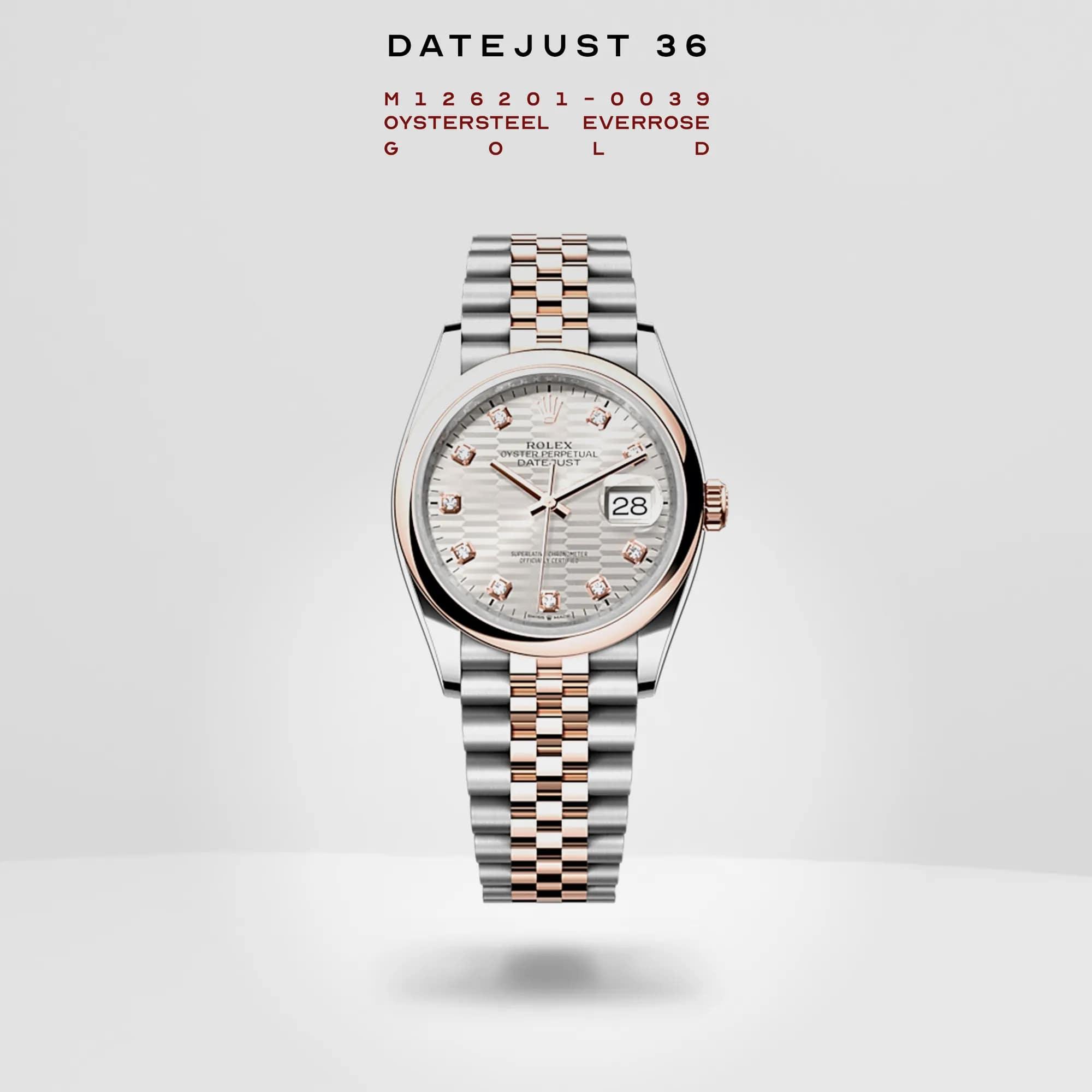 RolexDatejust 36 nhl-302 