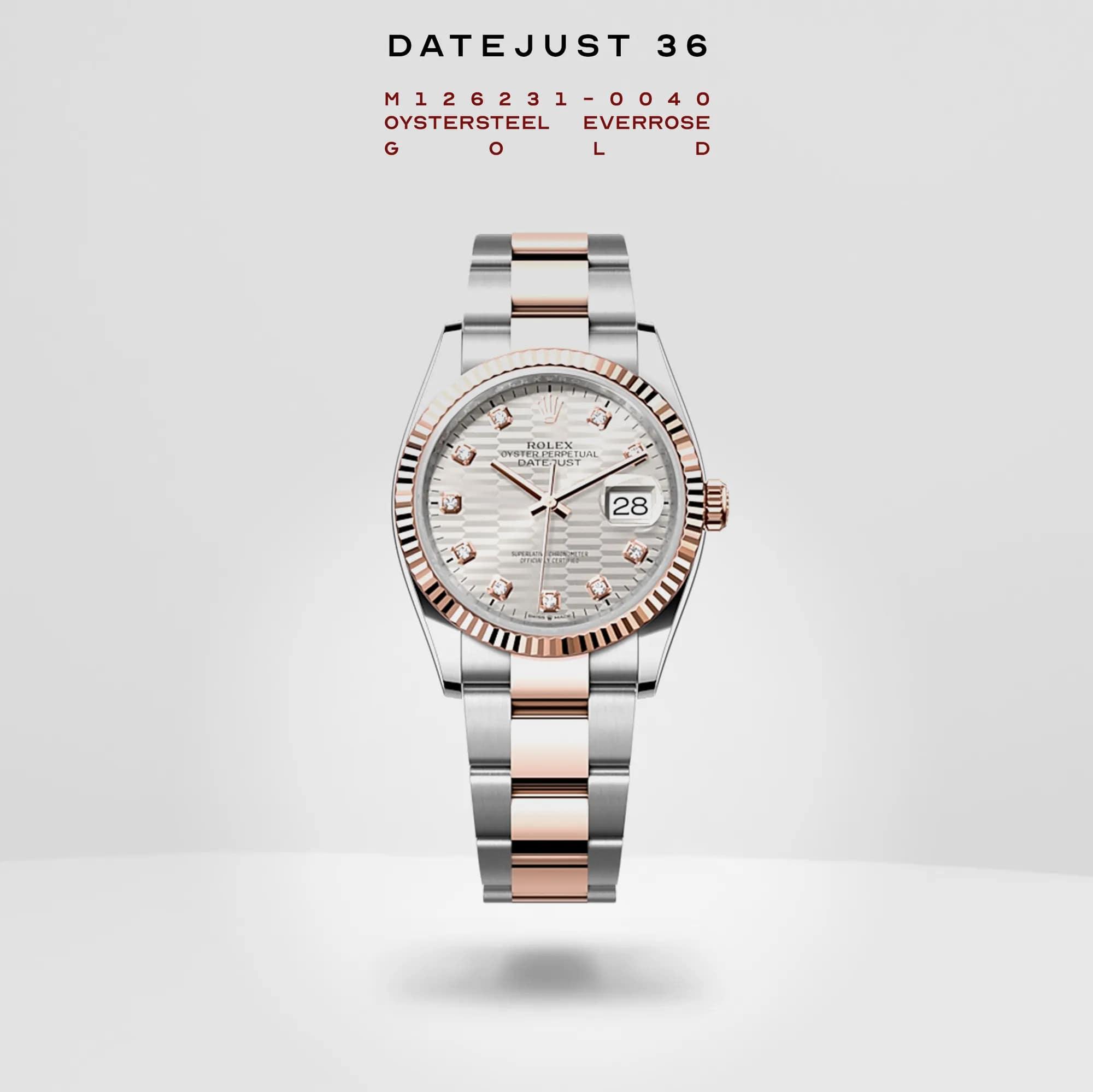 RolexDatejust 36 qja-900 