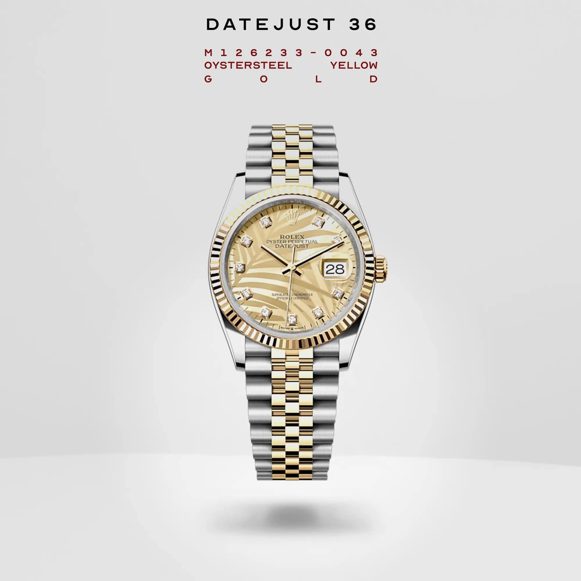 RolexDatejust 36 xdu-399 