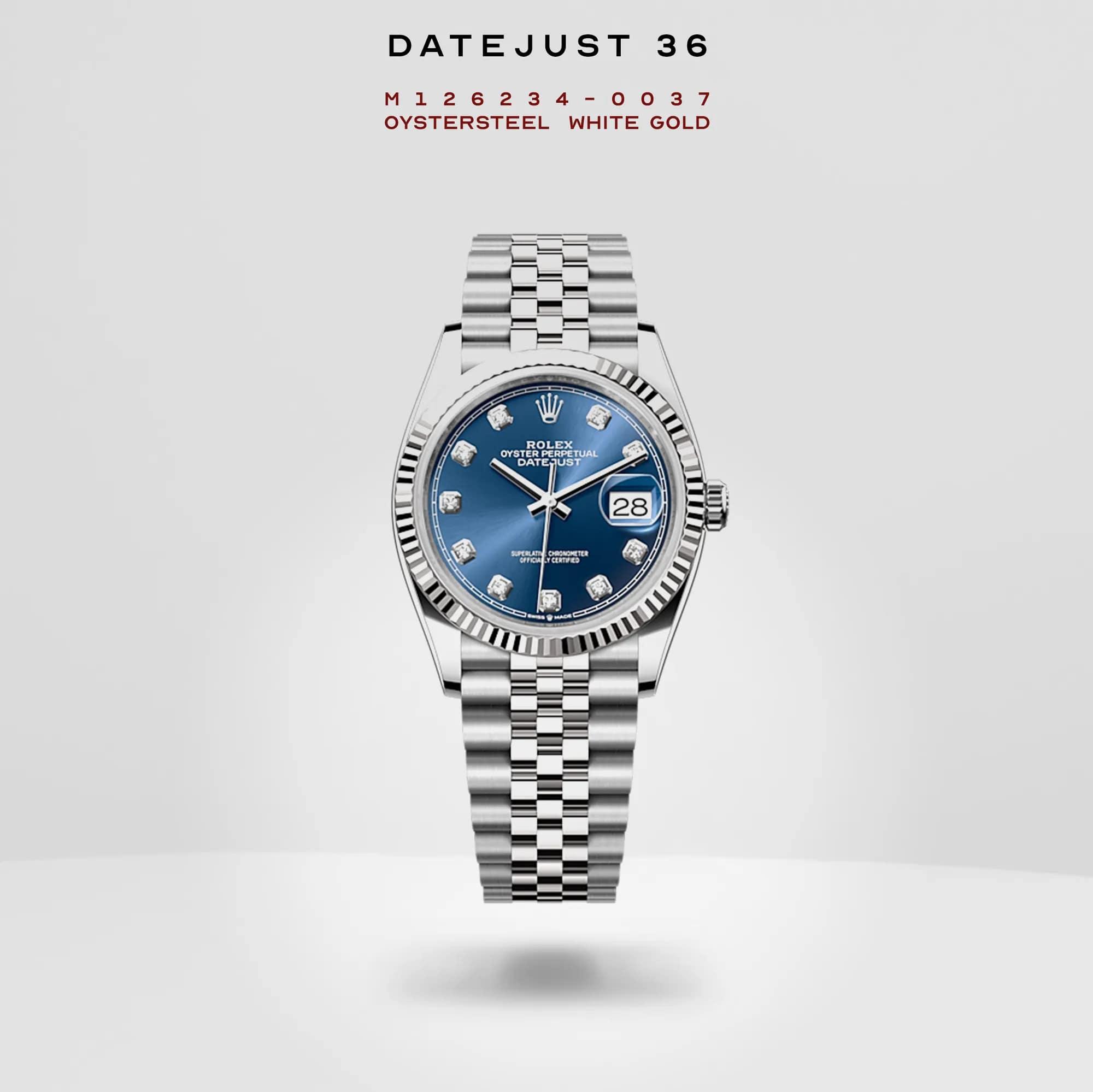 RolexDatejust 36 xmr-787 