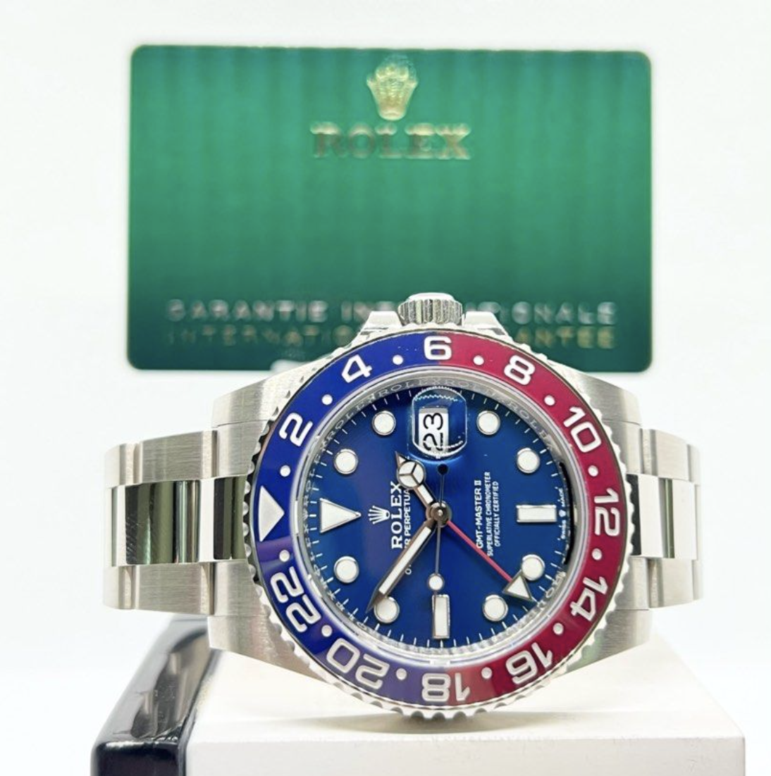 Rolex Oyster Gmt Master II 126719BLRO “Pepsi” Blue Dial 