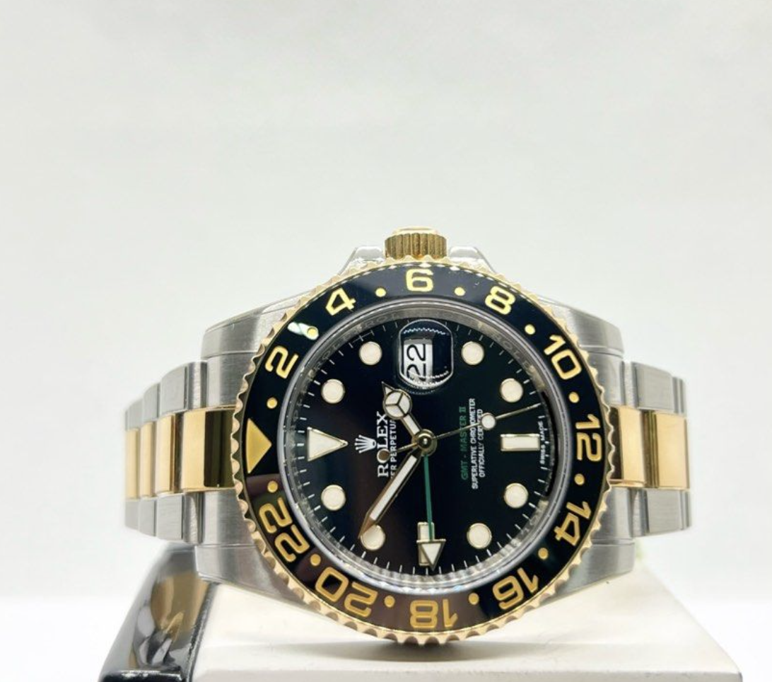 Rolex Oyster Gmt Master II 116713LN Black Dial