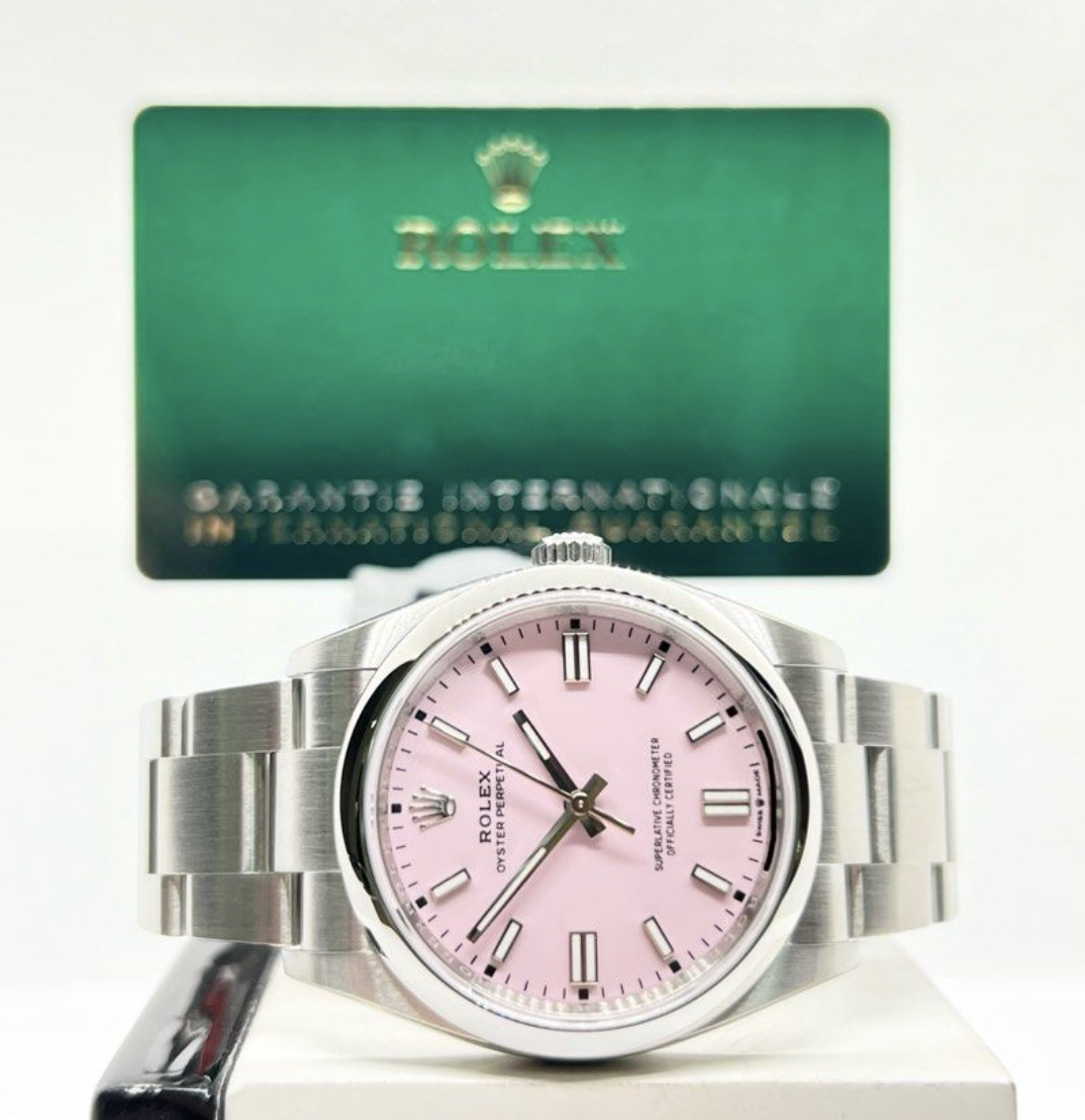 Rolex Oyster Perpetual 126000 Candy Pink