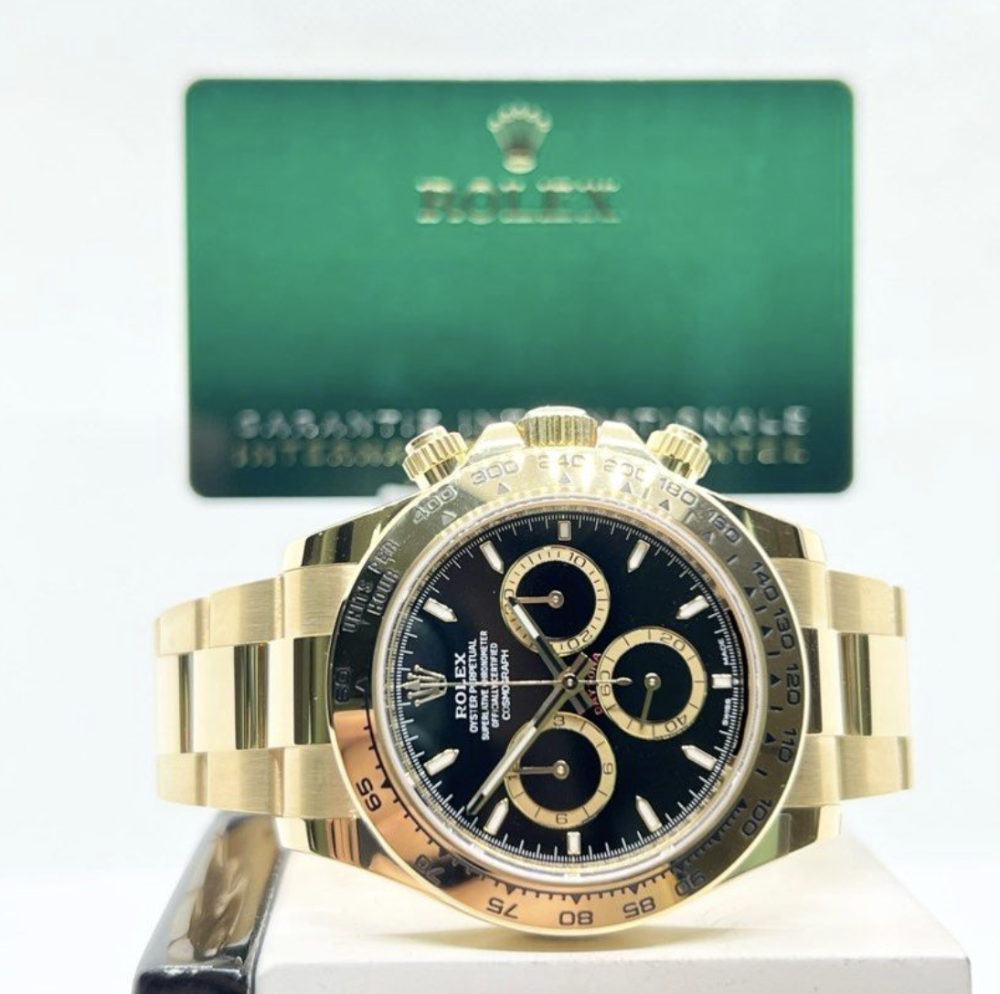 Rolex Oyster Daytona 126508 Black Dial