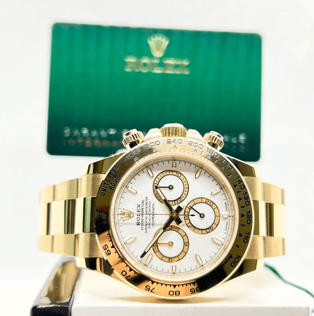 Rolex Oyster Daytona 126508 White Dial