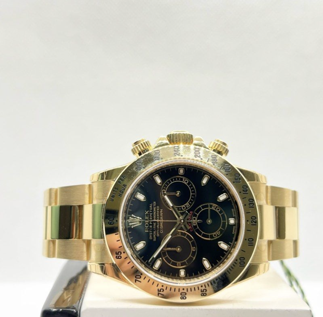 Rolex Oyster Daytona 116528 Black Dial