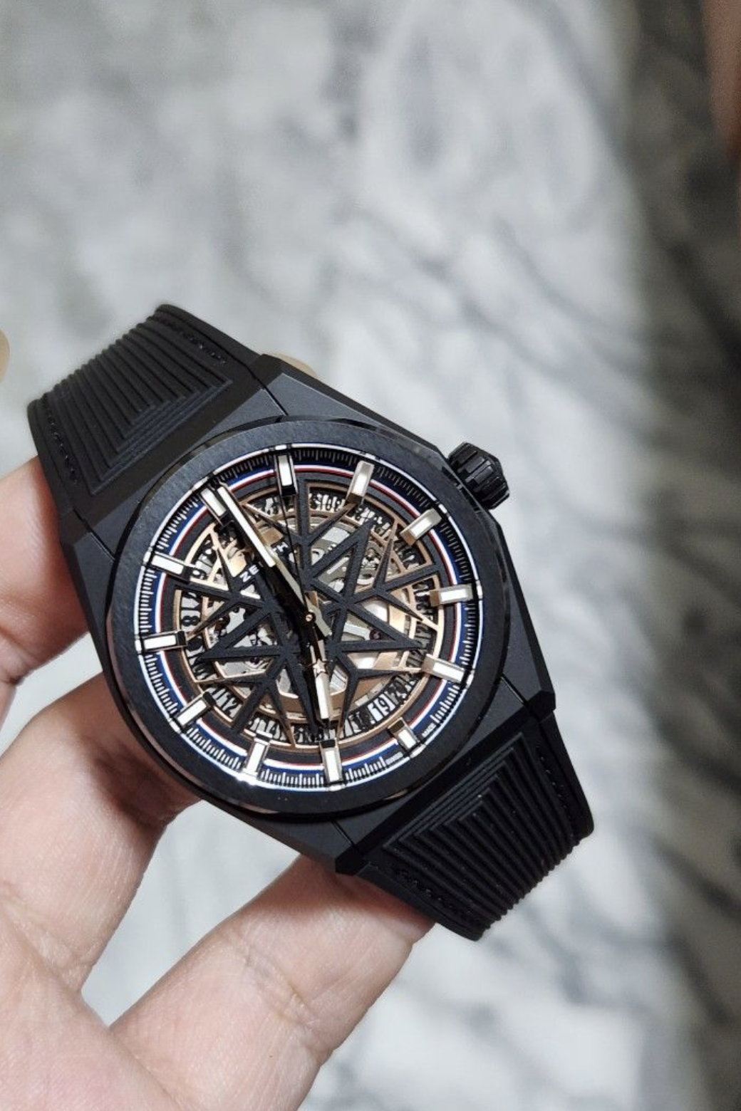 Rare Zenith defy classic skeleton 300 pieces