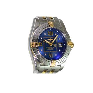 Breitling Cockpit Lady B71356 Quartz Blue Diamond Dial YG & Steel Ladies Watch Breitling Cockpit Lady B71356 Quartz Blue Diamond Dial YG & Steel Ladies Watch