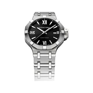 Concord Saratoga 0320455 Quartz Black Dial 40mm Men’s Watch Concord Saratoga 0320455 Quartz Black Dial 40mm Men’s Watch