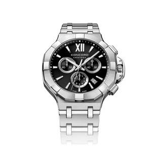 Concord Saratoga 0320490 Chrono Automatic Black Dial 43mm Men’s Watch Concord Saratoga 0320490 Chrono Automatic Black Dial 43mm Men’s Watch