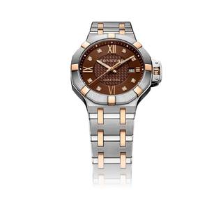 Concord Saratoga 0320466 Quartz RG Steel Brown Dial 31mm Ladies Watch Concord Saratoga 0320466 Quartz RG Steel Brown Dial 31mm Ladies Watch