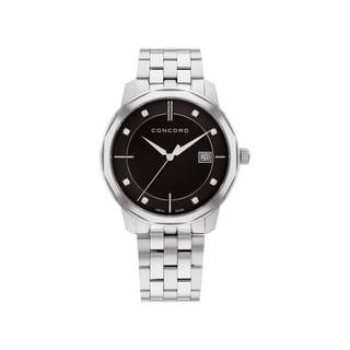 Concord Bennington 0320485 Quartz Black Diamond Dial 40mm Men’s Watch Concord Bennington 0320485 Quartz Black Diamond Dial 40mm Men’s Watch