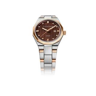 Concord Mariner 0320477 Quartz RG Steel Brown Square Pattern Dial 30mm Ladies Watch Concord Mariner 0320477 Quartz RG Steel Brown Square Pattern Dial 30mm Ladies Watch