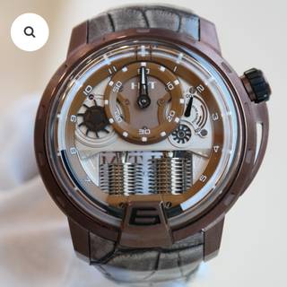 PRE-OWNED HYT H1 BRONZE BLACK MEN’S WATCH RT EDITION PRE-OWNED HYT H1 BRONZE BLACK MEN’S WATCH RT EDITION