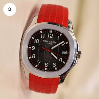 PRE-OWNED PATEK PHILIPPE RED AQUANAUT PRE-OWNED PATEK PHILIPPE RED AQUANAUT