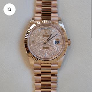 PRE-OWNED ROLEX DAY-DATE ROSE GOLD PRE-OWNED ROLEX DAY-DATE ROSE GOLD