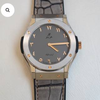 PRE-OWNED HUBLOT CLASSIC FUSION TITANIUM PRE-OWNED HUBLOT CLASSIC FUSION TITANIUM