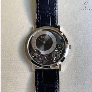 Piaget Altiplano Black and Silver Dial  Piaget Altiplano Black and Silver Dial